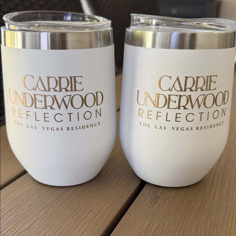 Carrie Underwood Las Vegas tumblers